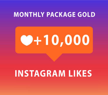 10000 Instagram Likes Monatspaket Gold (30 Tage)  kaufen