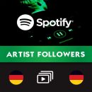 300 Deutsche Spotify Artist Followers kaufen